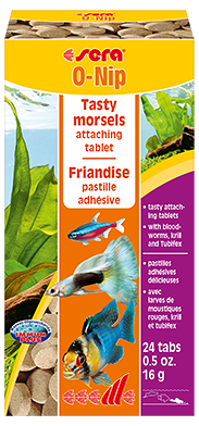 Лакомство Сера O-NIP для декоративных рыб 