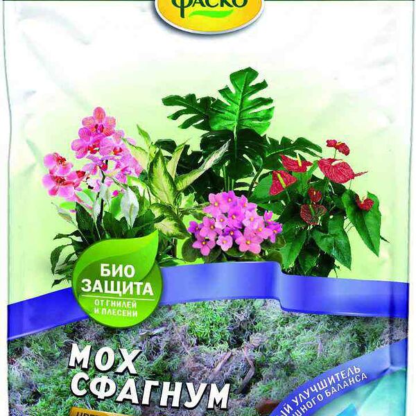 Мох сфагнум Фаско Цветочное счастье
