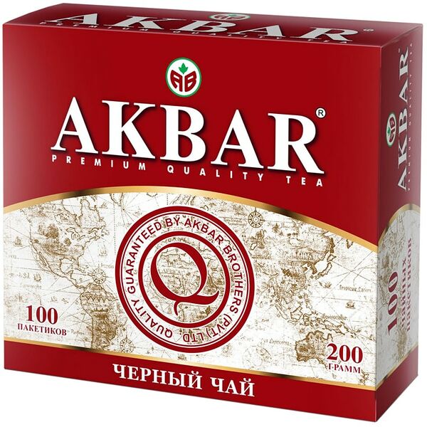 Чай черный Akbar Классическая серия 100*2г