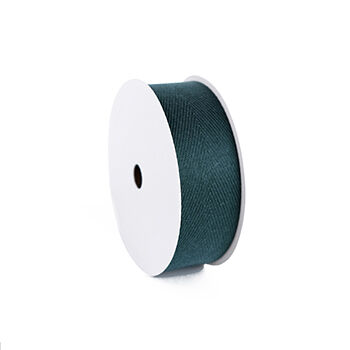 Лента хлопковая Paperie в катушке Forest (длина 5 м ширина 25 мм)