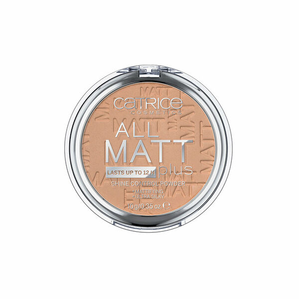 Пудра для лица Catrice All Matt Plus Shine Control компактная 030 Warm Beige