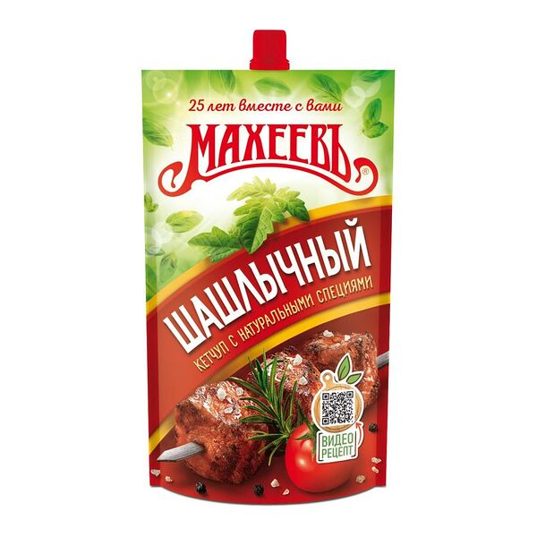 Кетчуп Махеевъ 300г шашлычный дой-пак