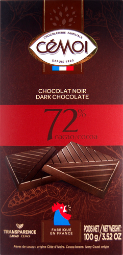 

Шоколад горький Cemoi 72% 100 г