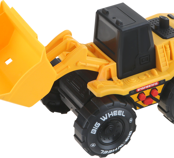 Игрушка инерционная BIGGA Бульдозер 22см, со световыми и звуковыми эффектами Арт. CB839692