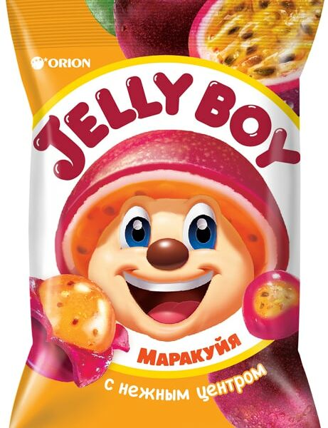 Мармелад Orion Jelly Boy жевательный Маракуйя с нежным центром 66г
