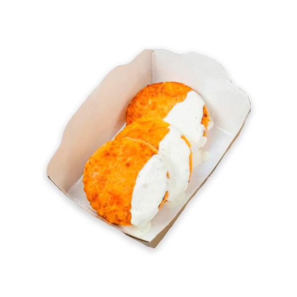 Драники Mfood.kz морковные со сливочным соусом замороженные 180 г