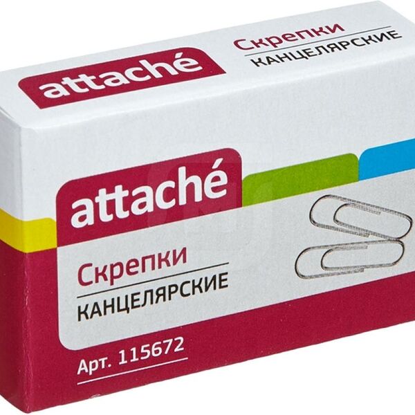 Скрепки Attache 28мм