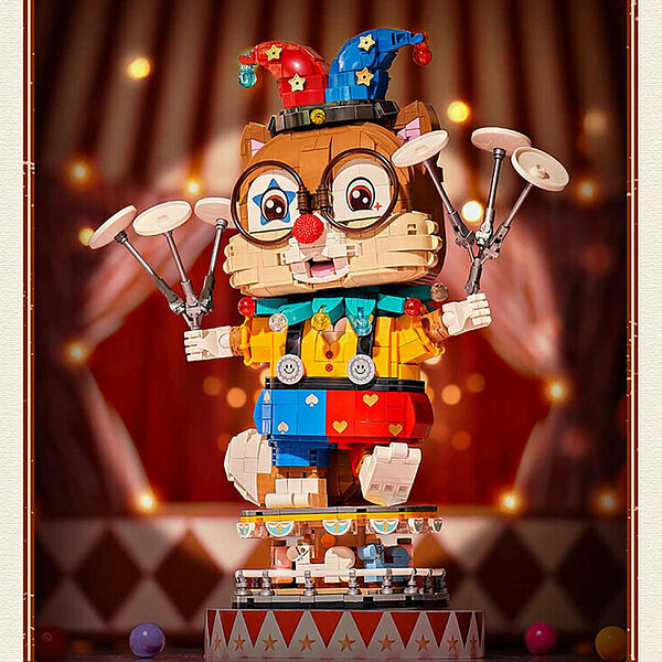 Конструктор LOZ 1947_MK Конструктор Белка-акробат