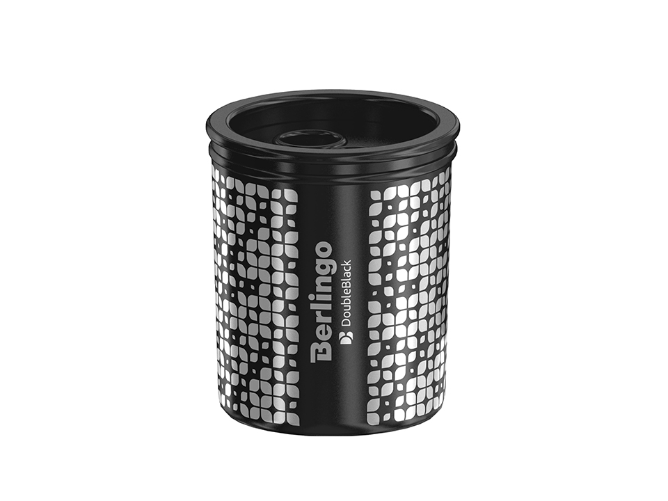 

Точилка пластиковая Berlingo DoubleBlack 1 шт. дизайн в ассортименте