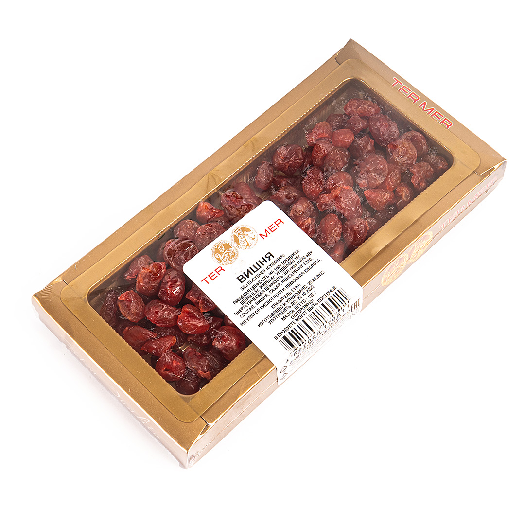 

Вишня Ter Mer сушеная без косточек 125 г