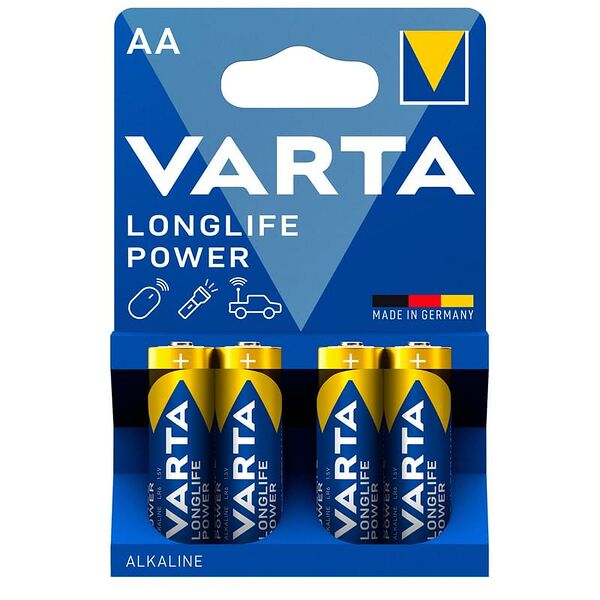 Батарейка AA 4шт Varta High Energy Mignon (0003-4906-121-414)