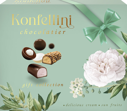 Набор конфет Konfellini глазированных с начинками 255 г