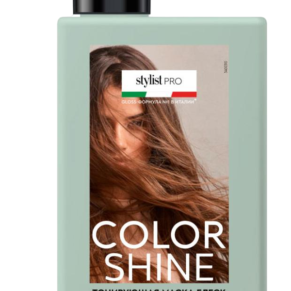 Тонирующая маска-блеск для волос Color Shine Stylist Pro тон Сияющий русый