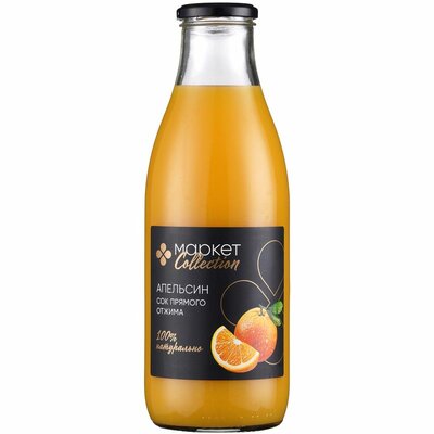 Сок Маркет Коллекшн (Маркет Collection) апельсиновый с мякотью 1 л