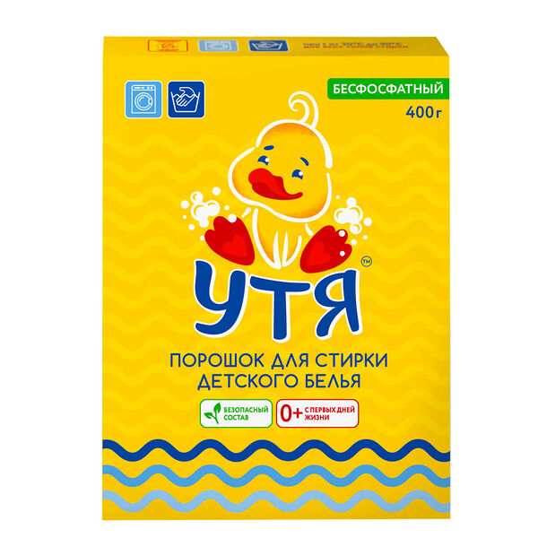 Стиральный порошок утя детский, к/к, 400 г