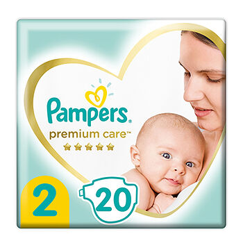 Подгузники Pampers Premium Care Mini р. 2 4-8кг 20шт