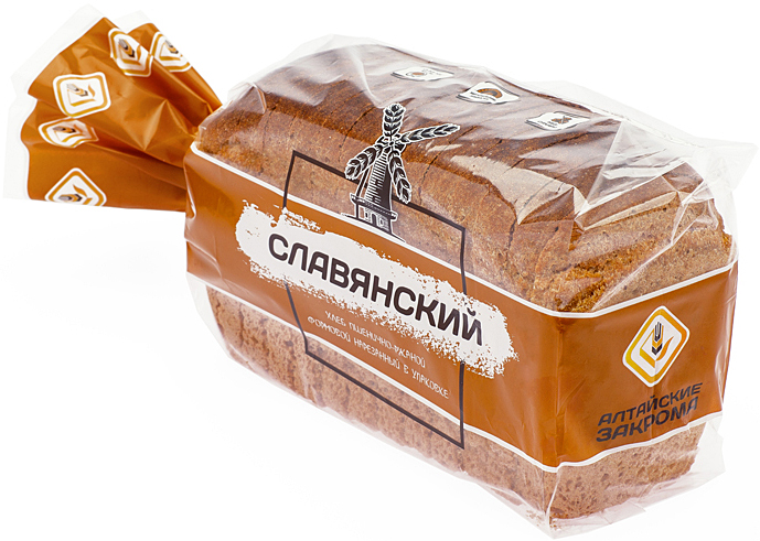 

Хлеб Алтайские закрома Славянский ржаной формовой 550 г