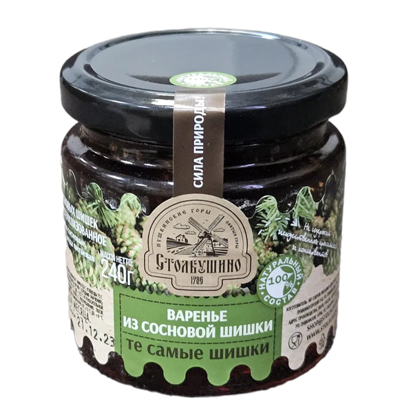 Варенье Столбушино из сосновой шишки, 240 г