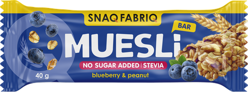 

Батончик Snaq Fabriq Мюсли с черникой, 40 г