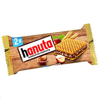 Вафли Hanuta Haselnuss с шоколадно-ореховой начинкой