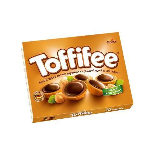 Конфеты Toffifee Лесной орех в карамели 250 г