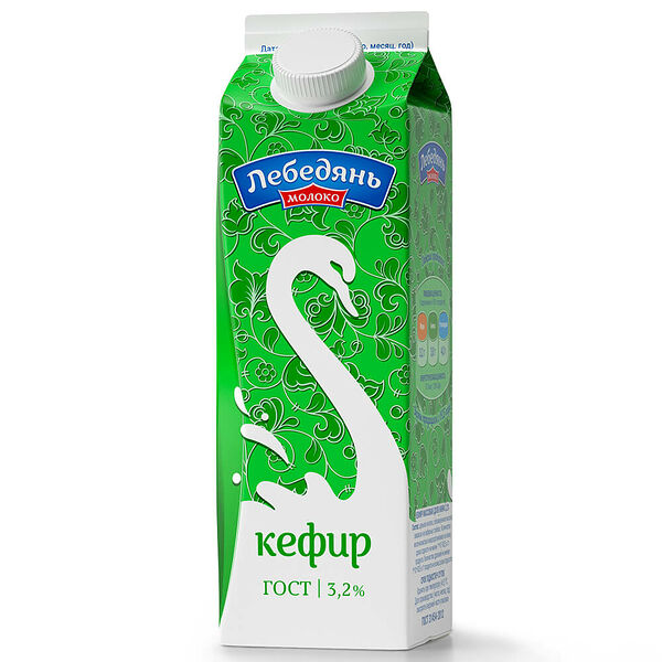 Кефир Лебедяньмолоко 3,2%