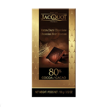 Шоколад Jacquot Горький 80% 100 г