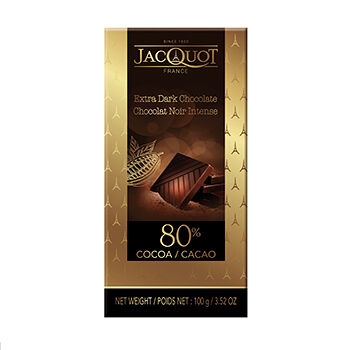 Шоколад Jacquot Горький 80% 100г
