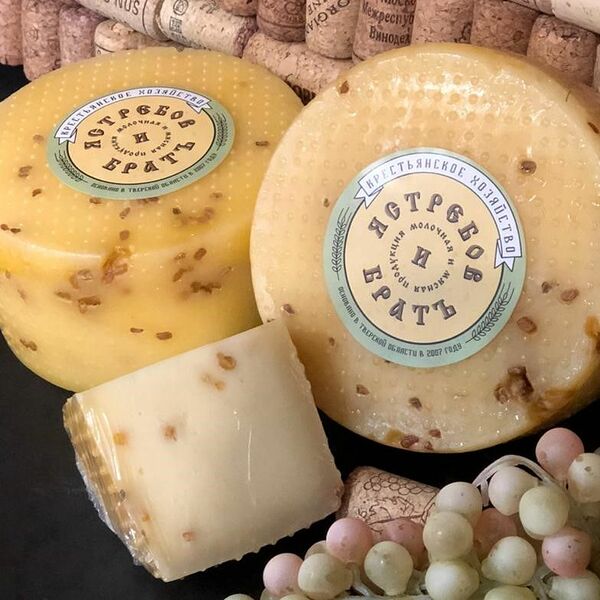 Сыр Качотта из коровьего молока с пажитником