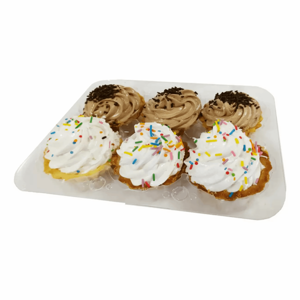 Пирожное Самарский БКК Корзиночки Дуэт вкусов с суфле 6x35г