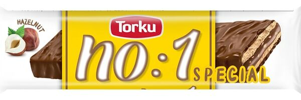 Вафли Torku с кусочками фундука в молочном шоколаде 32г