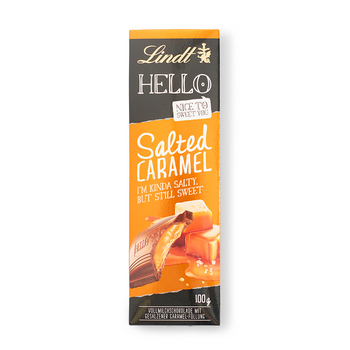 

Молочный шоколад Hello Salted Сaramel 100 г