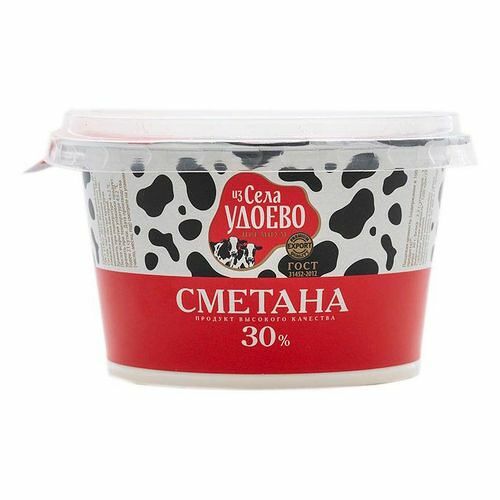 Сметана 30% Из села Удоево