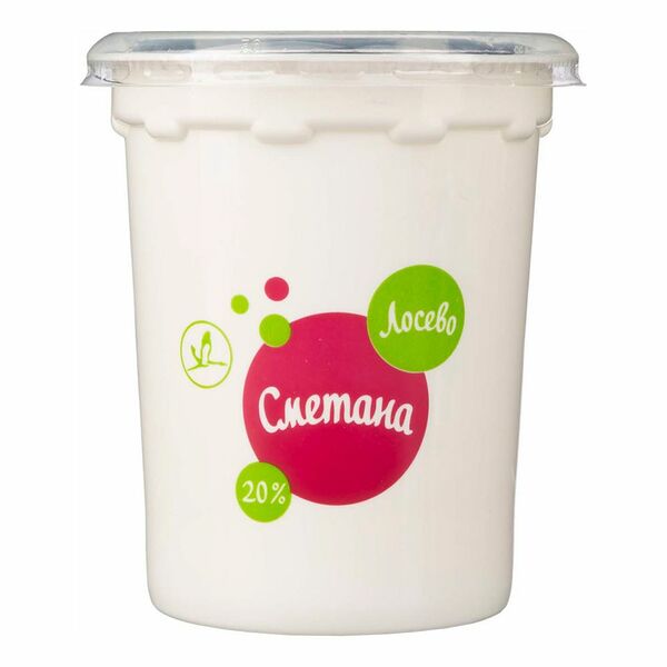 Сметана Лосево 20%