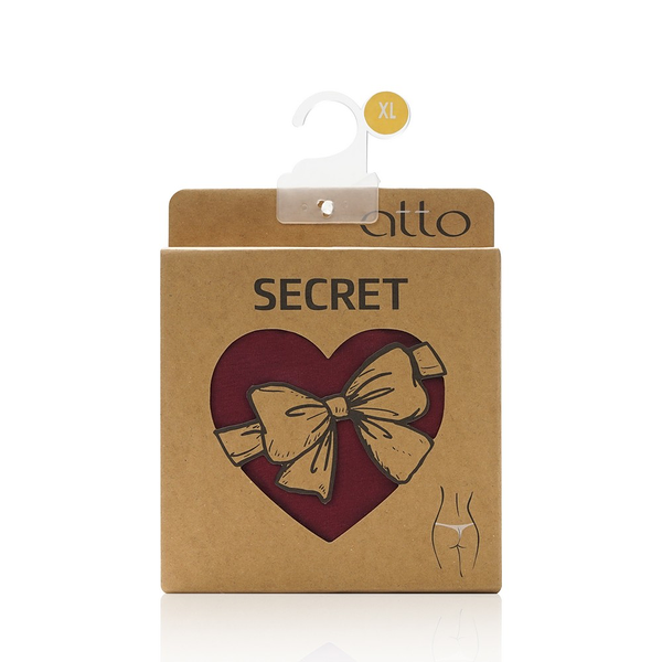 Женские трусы - стринги Atto Secret, Винный, XL