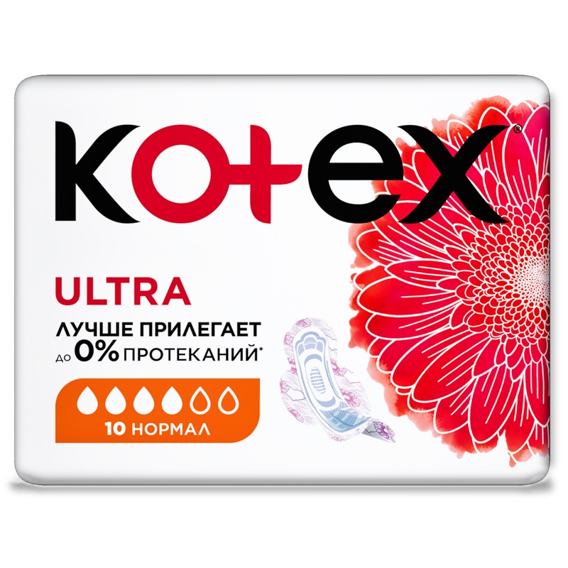 

Прокладки Kotex Ultra нормал 10 шт