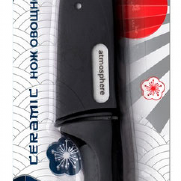 Нож Atmosphere овощной керамический в чехле, 10 см