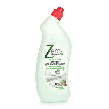 Эко Гель zERO для мытья туалета на натуральной лимонной кислоте 
