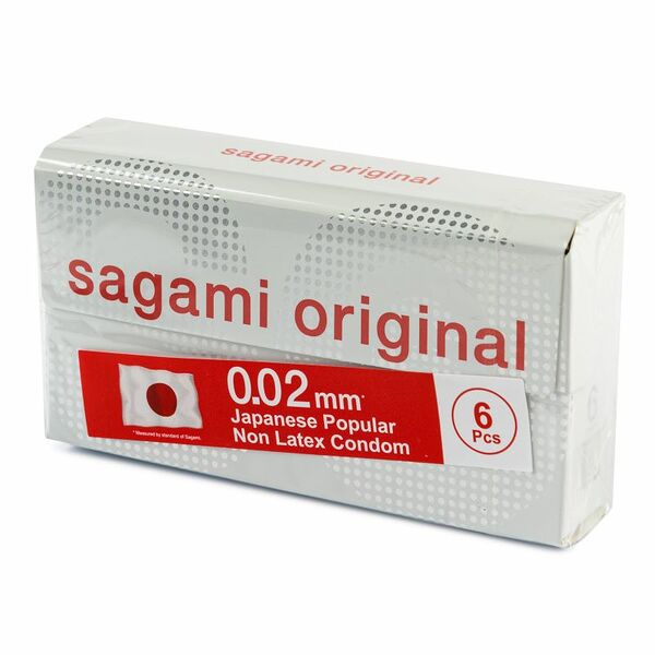 Sagami original презервативы из полиуретана 6 шт