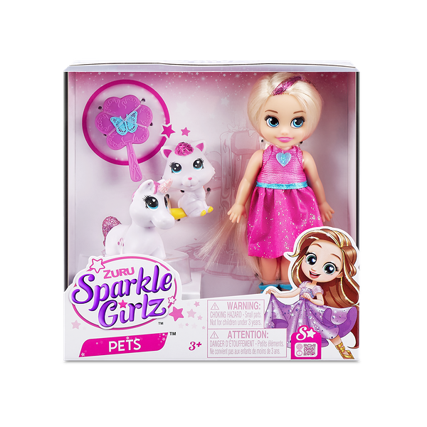 Набор игровой Zuru sparkle girlz Принцесса с питомцами