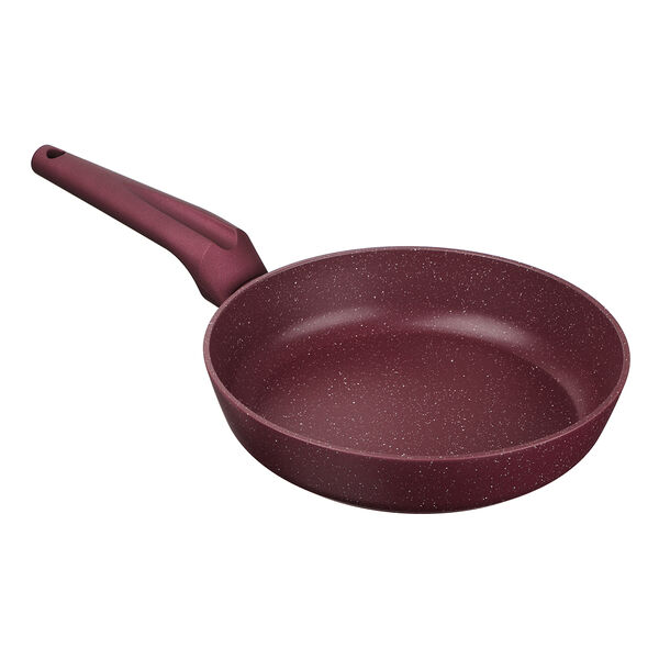 Satoshi гранд сковорода литая d=24см, антипригарное покрытие мрамор, индукция