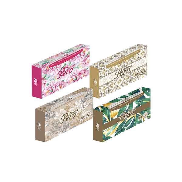 Салфетки Grand Pero Non-Stop 20*20 2 слоя дизайн в ассортименте 100 шт.