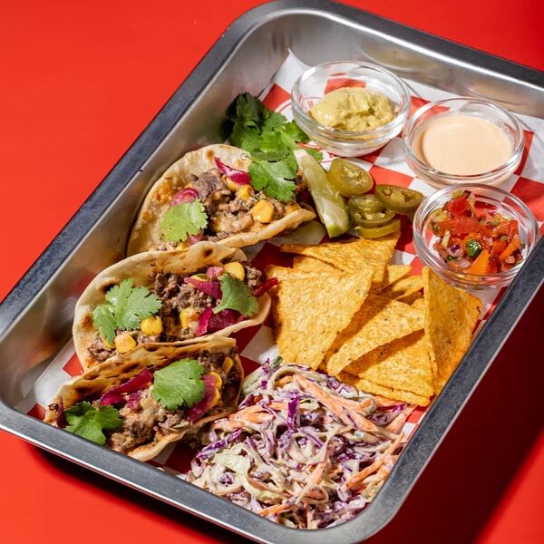 С мини лепешками