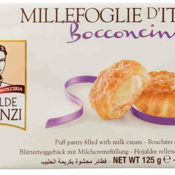 Бокончини Слоеные Пирожные с Молочным Кремом  Италия