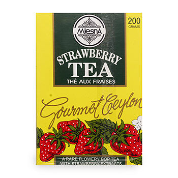 Чай черный Mlesna с ароматом клубники Евро-Скан Экспорт