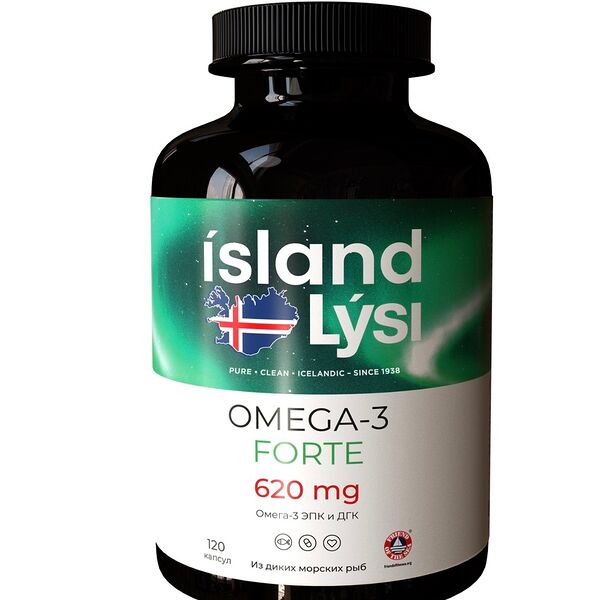 Lysi Омега-3 Форте капсулы 120 шт
