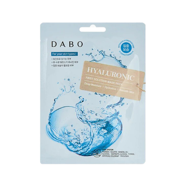 Маска для лица DABO тканевая Гиалуроновая кислота 