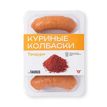 

Колбаски куриные Тандури Taurus 400 г