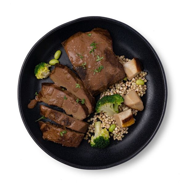 Печень говяжья су-вид в перечно-сливочном соусе Почти готово вес