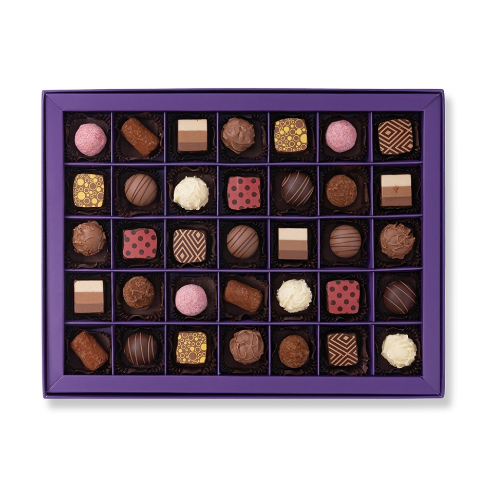 

Коллекция шоколадных конфет ручной работы От шеф-кондитера АВ Selection, 35 шт.